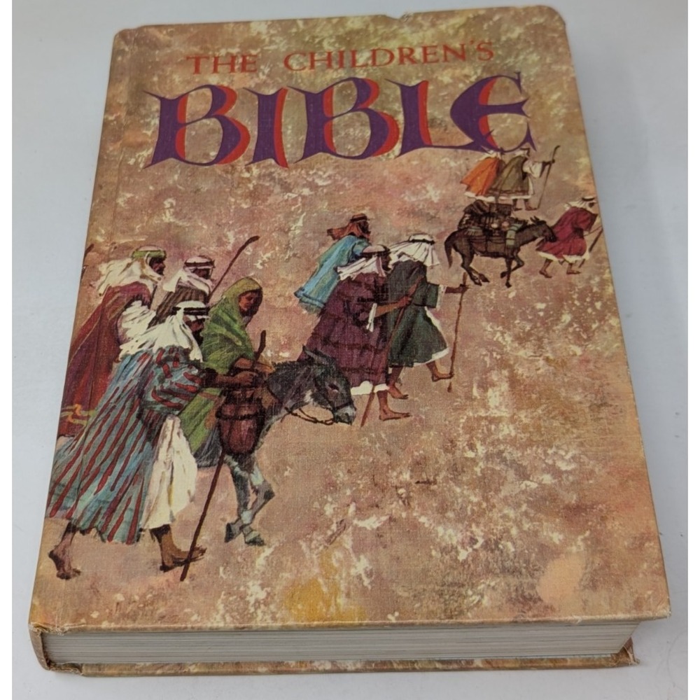 The‎ Children's Bible Golden Press Hardcover Book Vintage 60s 1960s 1962 1965